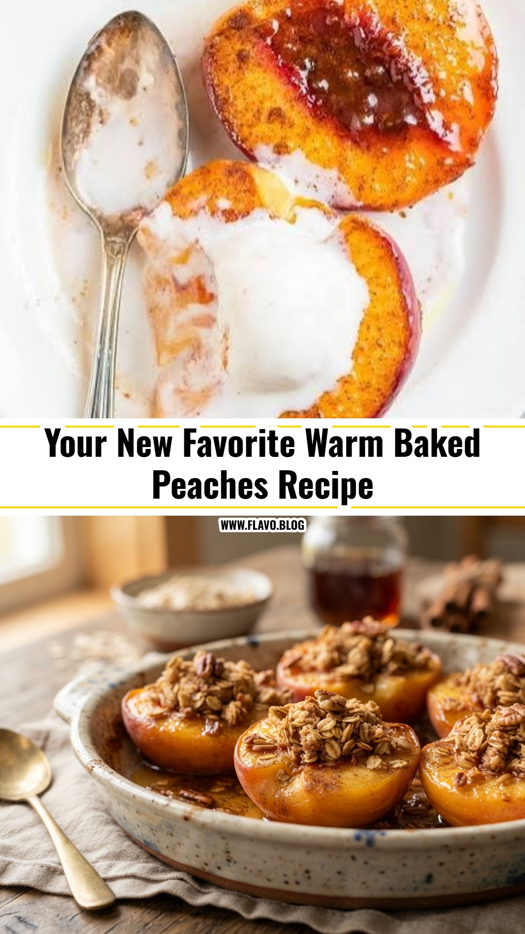 Easy Baked Peaches You Will Make All Summer