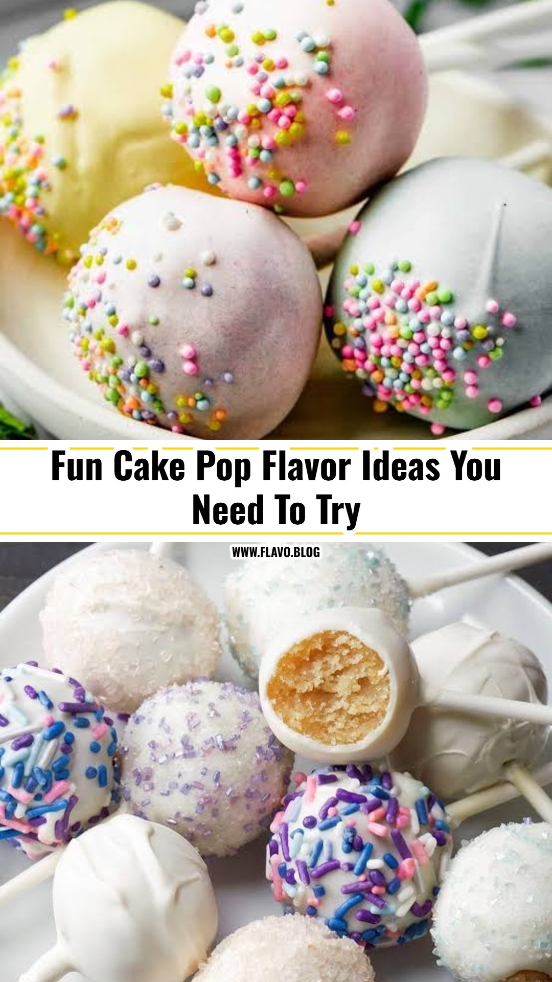 Easy Cake Pops Recipe And Flavor Ideas