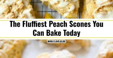 Easy Peach Scones For Your Next Brunch