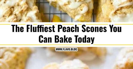 Easy Peach Scones For Your Next Brunch