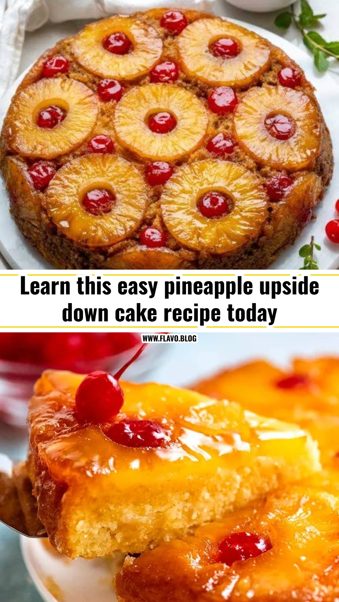 Easy pineapple upside down cake recipe anyone can make