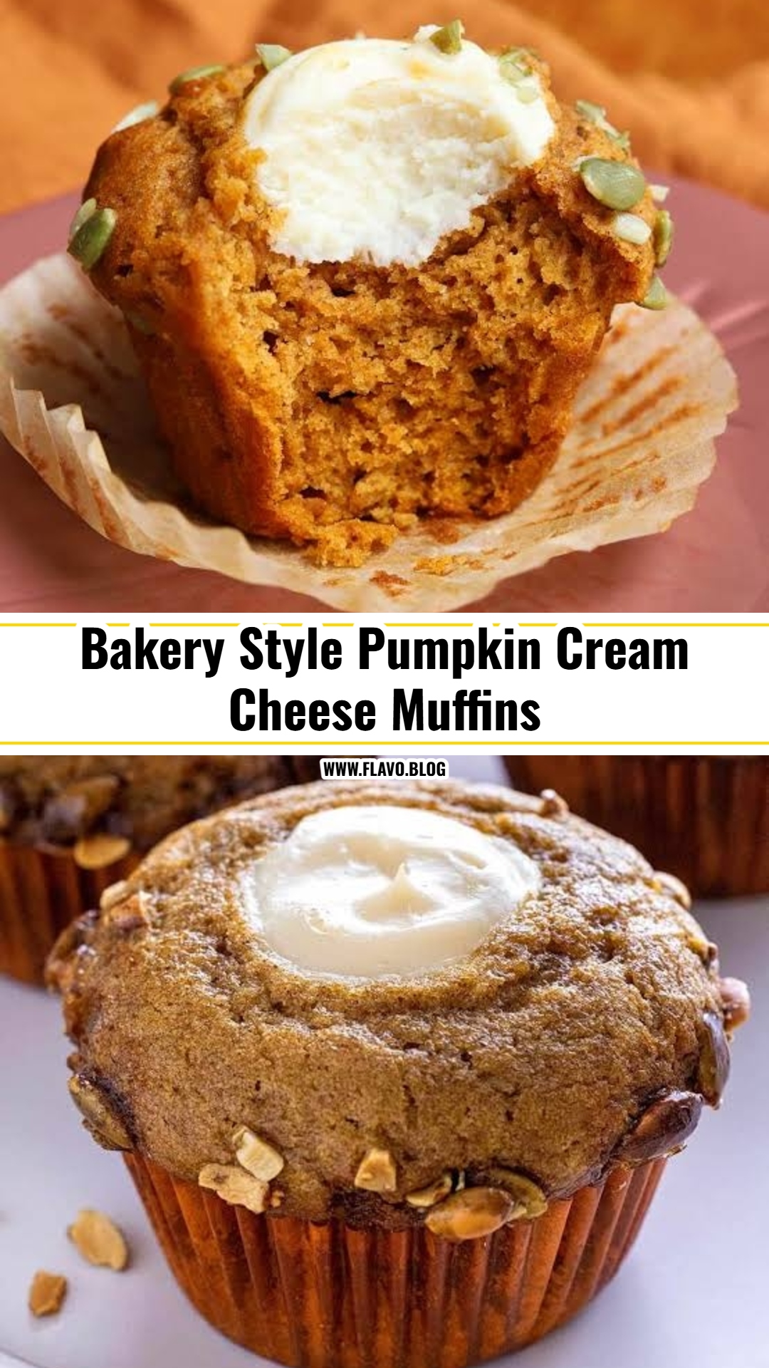 Easy Pumpkin Cream Cheese Muffins For Fall