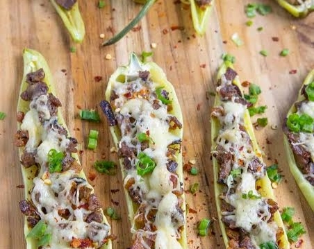 Easy Stuffed Banana Peppers Everyone Will Love top view
