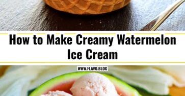 Easy Watermelon Ice Cream You Have To Try