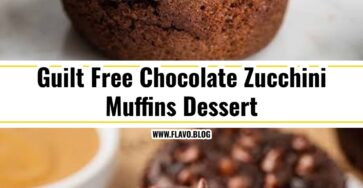 Healthy Chocolate Zucchini Muffins Everyone Loves