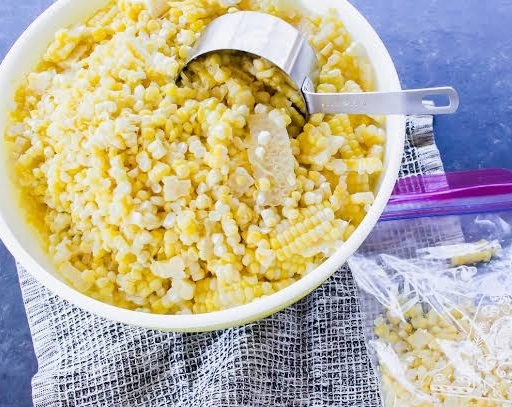 How to Freeze Corn on the Cob the Easy Way top view