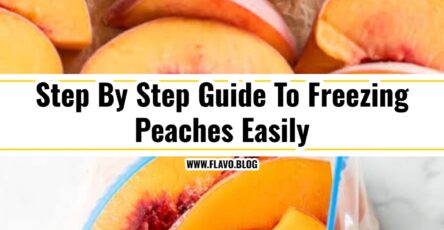 My Easy Method For Freezing Peaches