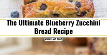 The Best Blueberry Zucchini Bread You Will Ever Make