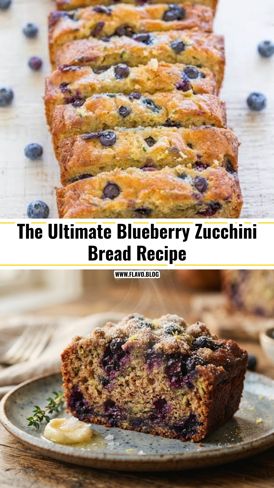 The Best Blueberry Zucchini Bread You Will Ever Make