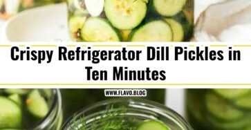 The Best Refrigerator Dill Pickles Ever