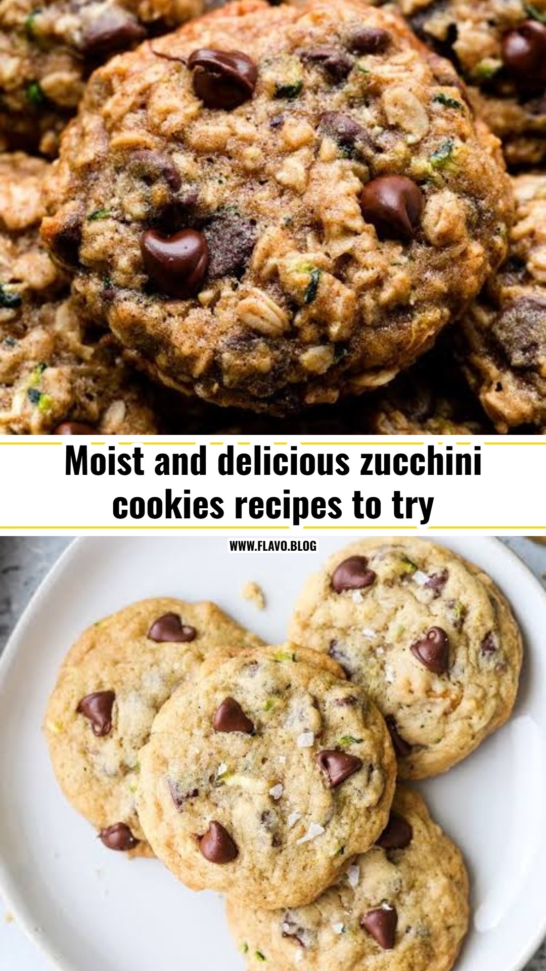 The best zucchini cookies recipes you will ever try