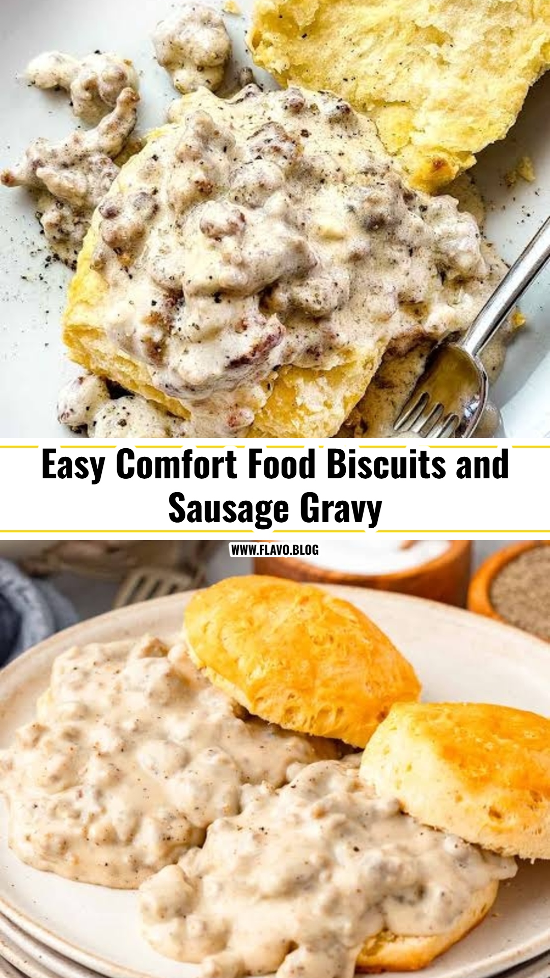 The Only Biscuits and Sausage Gravy Recipe You Need