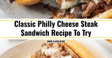 The Ultimate Philly Cheese Steak Sandwich Recipe