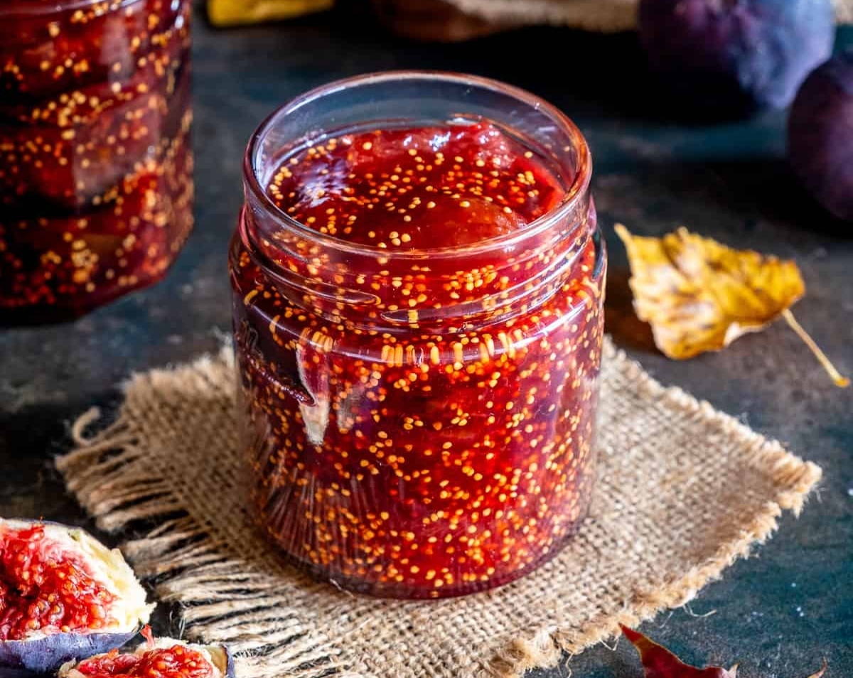 This Easy Fig Jam Recipe Is Perfect For Fall suggested serving