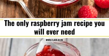 This easy raspberry jam recipe is a game changer