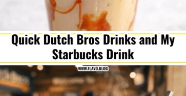 DIY Dutch Bros Drinks and My Starbucks Drink