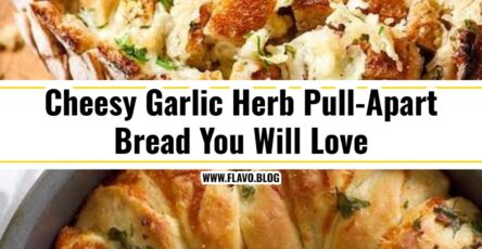 Easy Cheesy Garlic Herb Pull-Apart Bread
