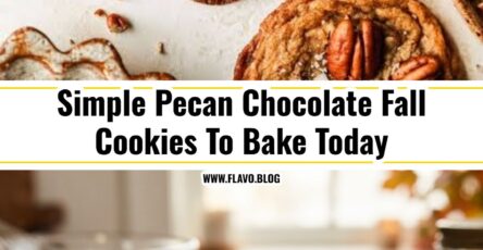 Easy Pecan Chocolate Fall Cookies Everyone Loves