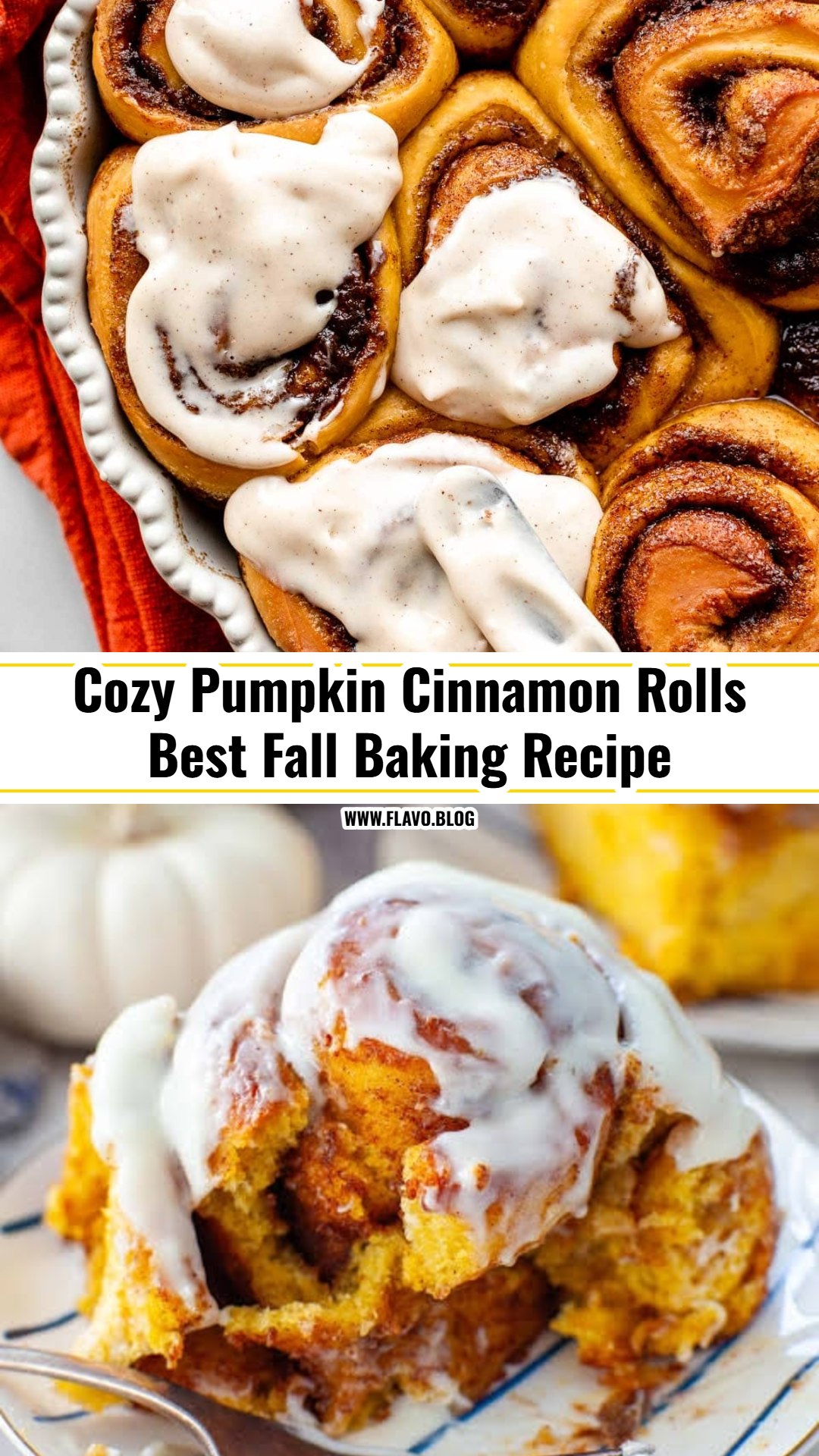 The Best Pumpkin Cinnamon Rolls For Fall Baking