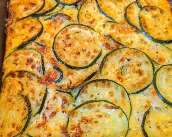 The Ultimate Zucchini Pie Dinner Everyone Loves top view