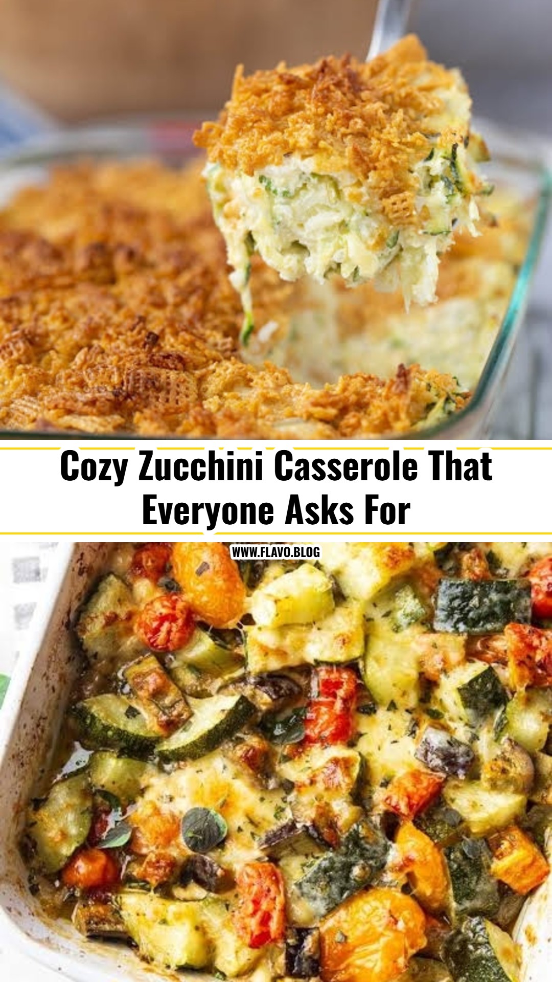 This Easy Zucchini Casserole is a Family Favorite