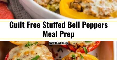 This Stuffed Bell Peppers Meal Prep Is So Good