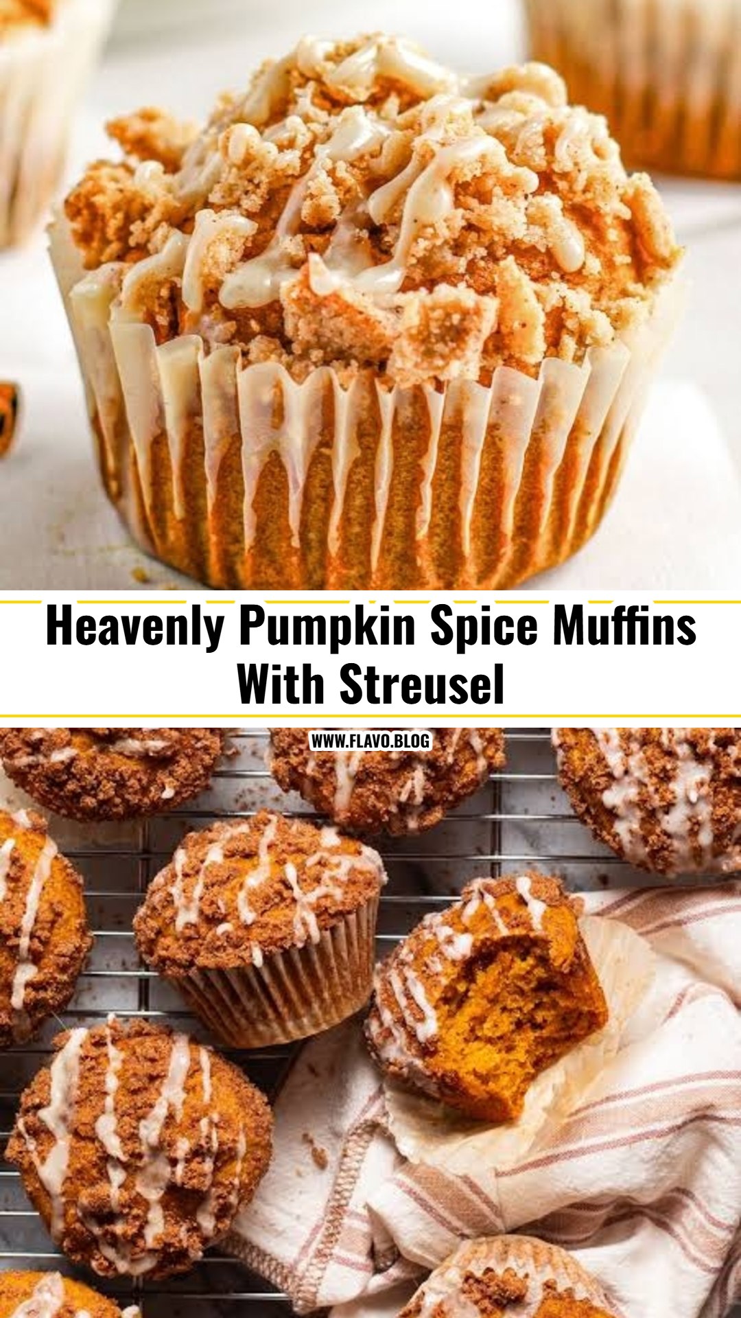 Best Brown Butter Pumpkin Spice Streusel Muffins
