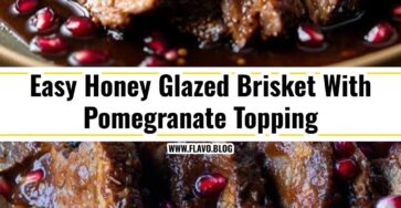 Best Honey Glazed Braised Brisket With Pomegranate
