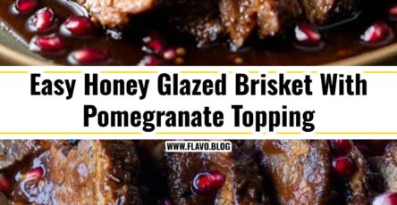 Best Honey Glazed Braised Brisket With Pomegranate