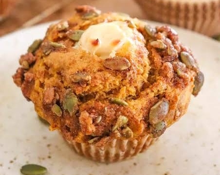 Best Starbucks Pumpkin Cream Cheese Muffins Recipe top view