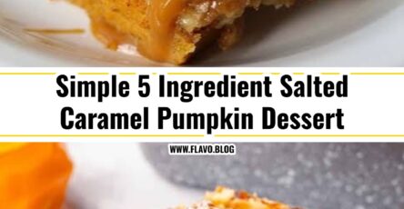 Easy 5 Ingredient Salted Caramel Pumpkin Dump Cake
