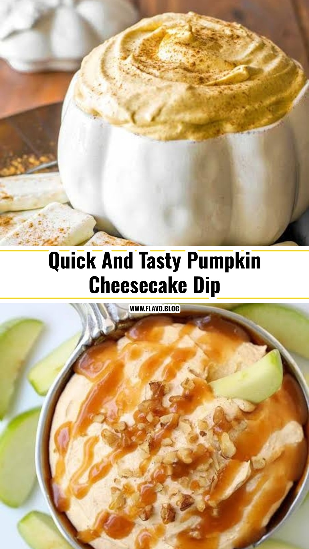 Easy 5 Minute Pumpkin Cheesecake Dip