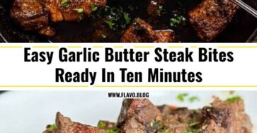 Garlic Butter Steak Bites That Melt In Your Mouth