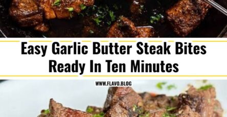 Garlic Butter Steak Bites That Melt In Your Mouth