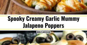 Spooky Mummy Jalapeno Poppers for Your Halloween Party