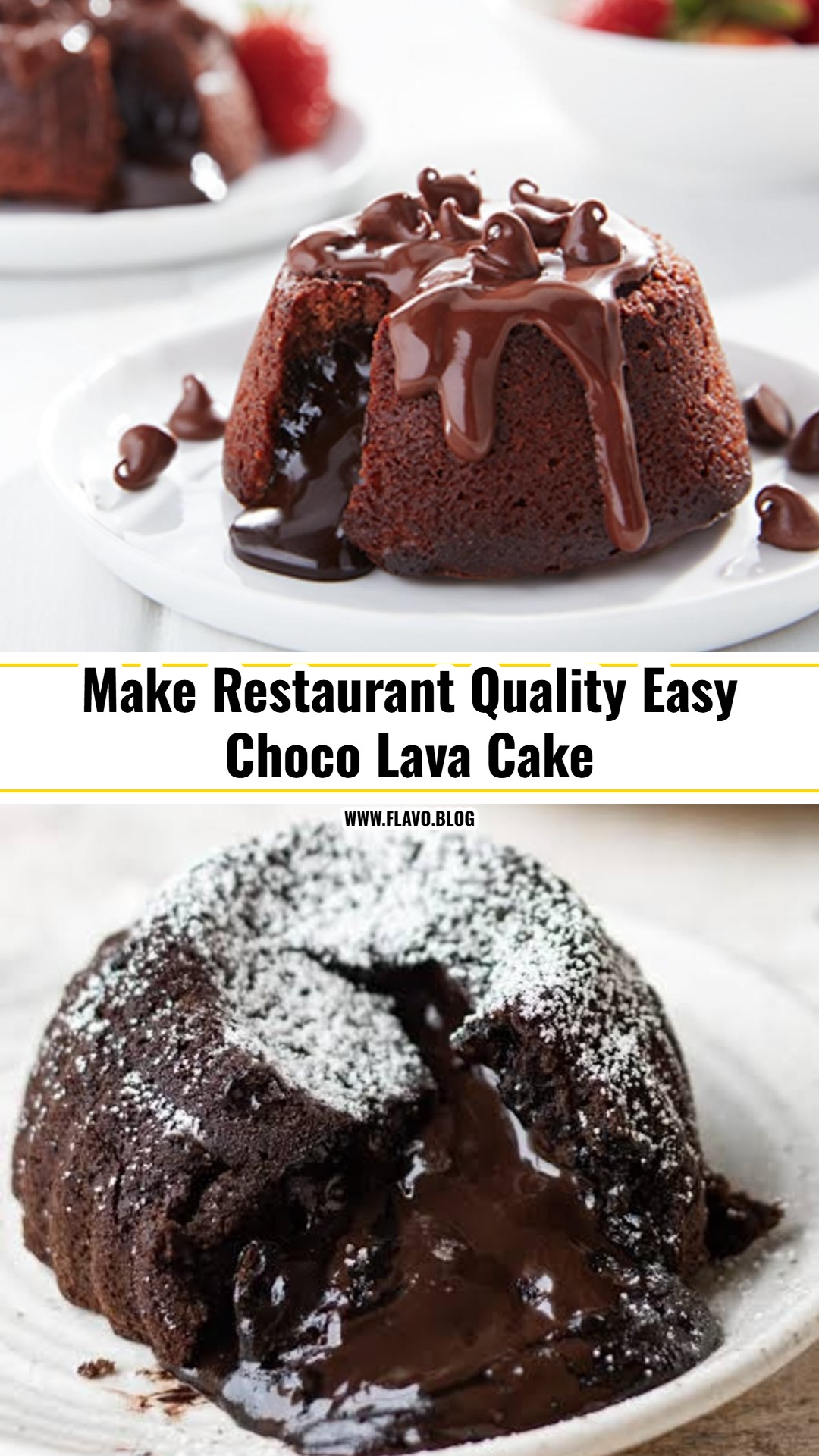 The Best Easy Choco Lava Cake Recipe Ever