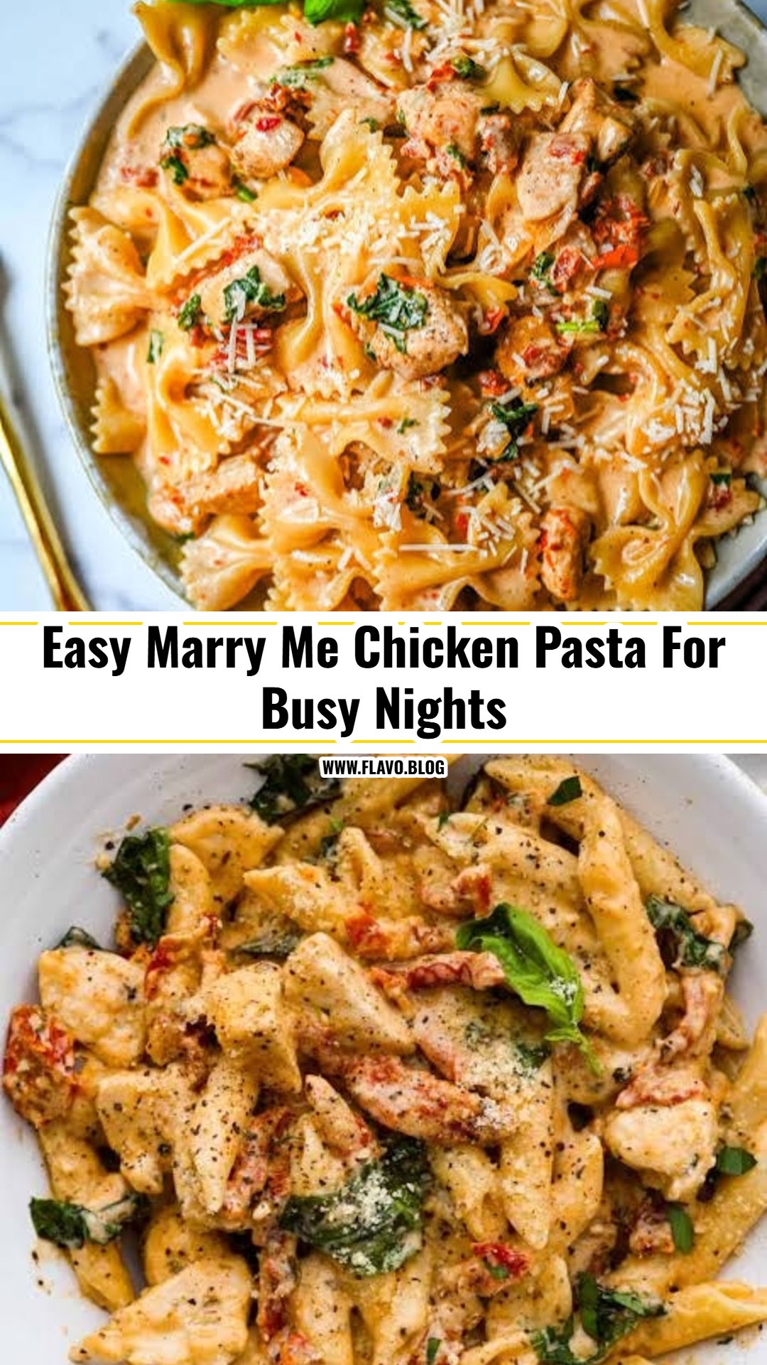 The Best Easy Marry Me Chicken Pasta Recipe