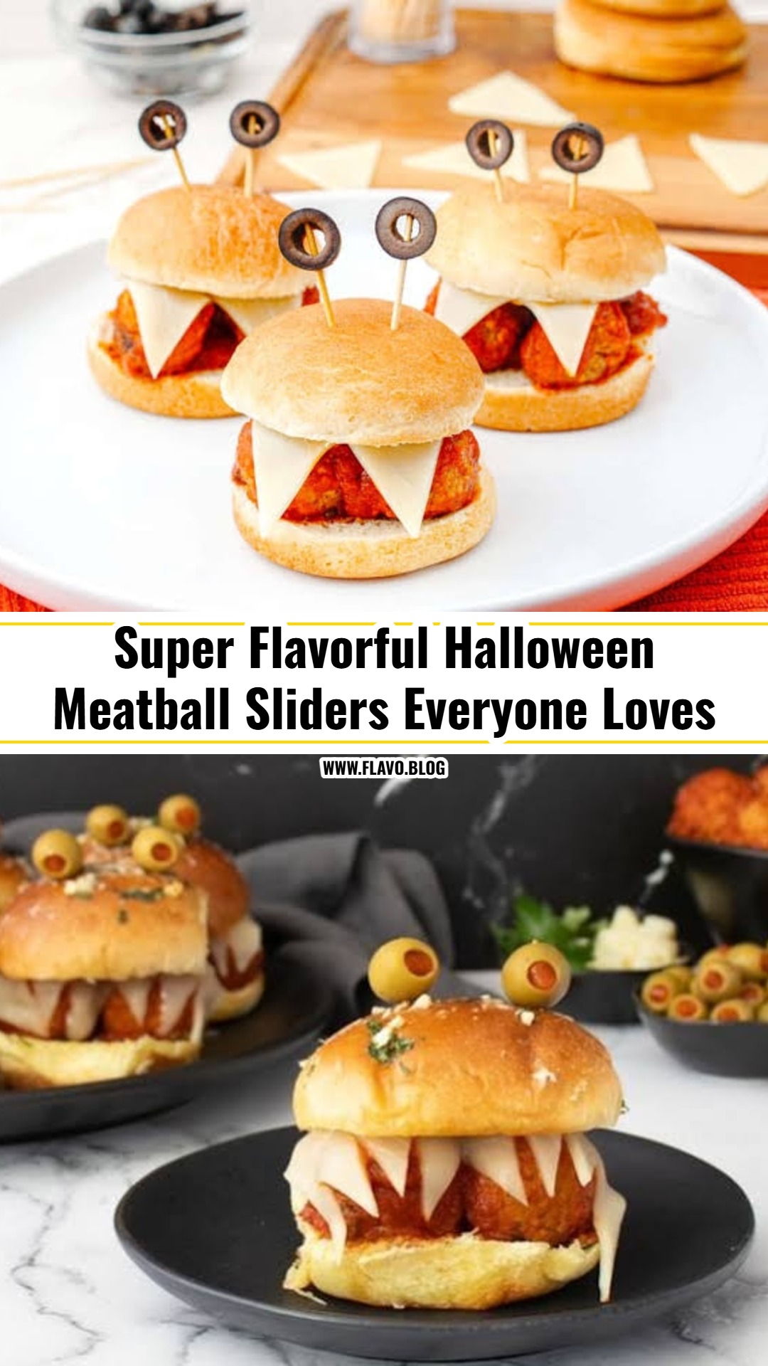 The Best Halloween Meatball Sliders Recipe Ever