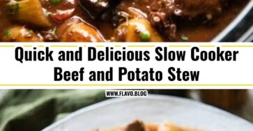 The Best Slow Cooker Beef and Potato Stew Recipe Ever
