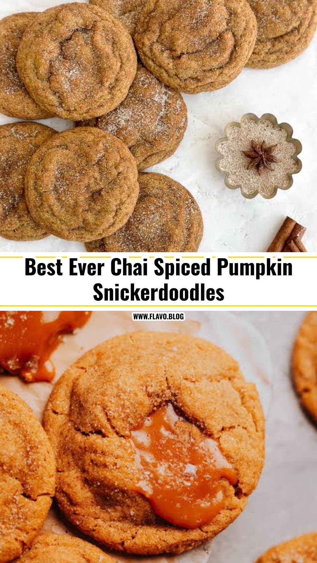 The Ultimate Brown Butter Chai Pumpkin Snickerdoodles