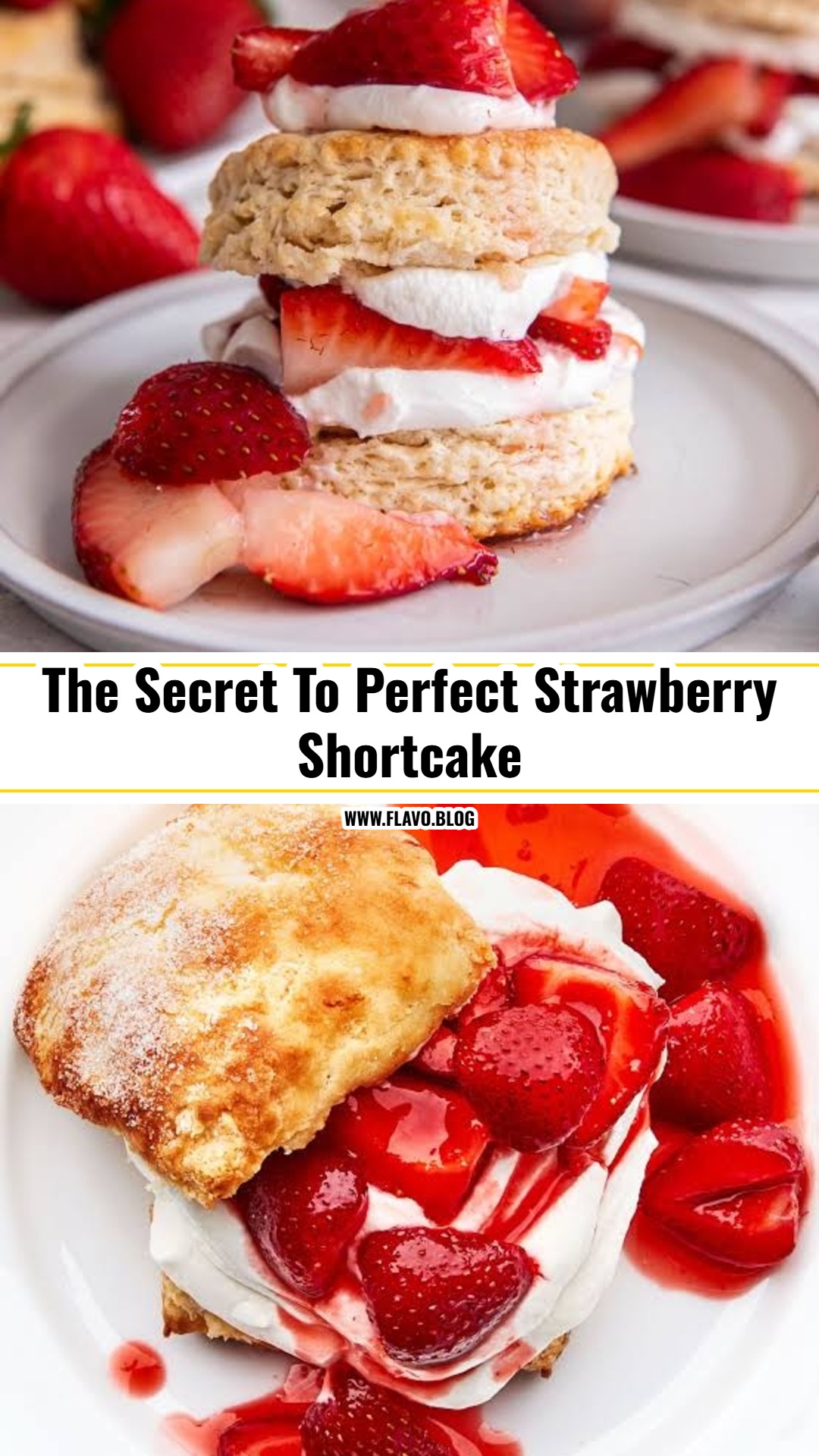 This Easy Strawberry Shortcake Is A Crowd Pleaser