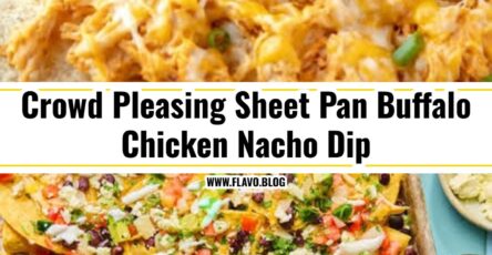 Ultimate Loaded Sheet Pan Buffalo Chicken Nacho Dip