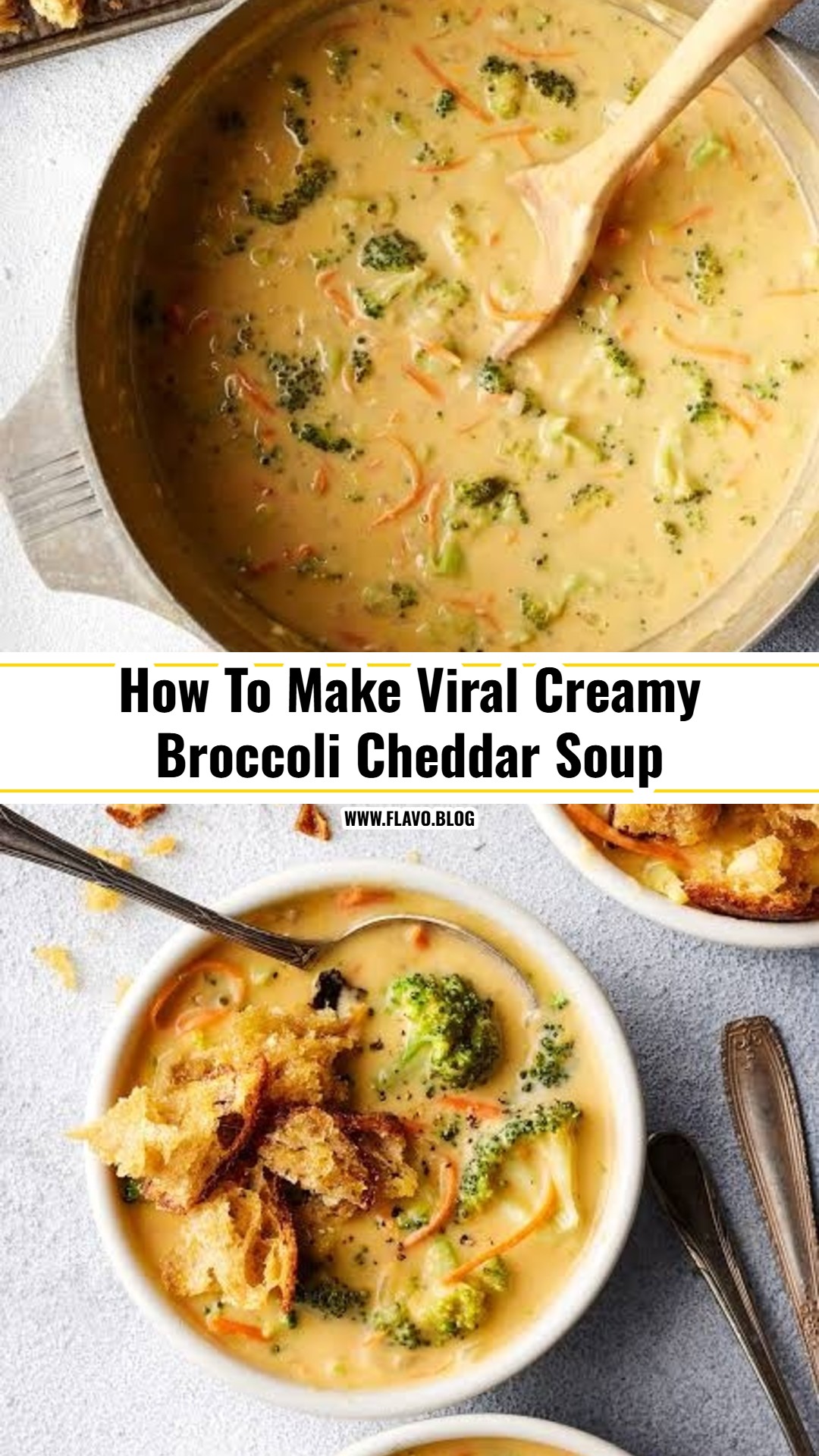 Viral 20 Minute Creamy Broccoli Cheddar Soup Secret