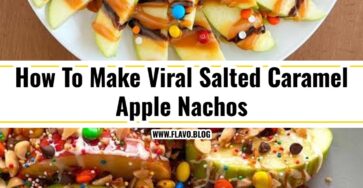 Viral Salted Caramel Apple Nachos With Pecans