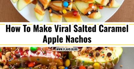 Viral Salted Caramel Apple Nachos With Pecans